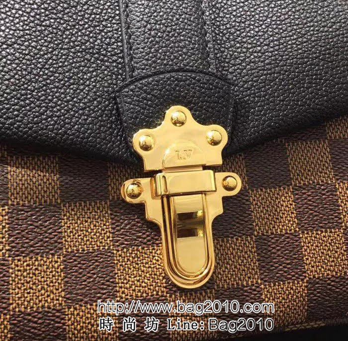 路易威登LV頂級原單Wight手袋 N44243黑色時尚休閒斜跨包 YDH1642